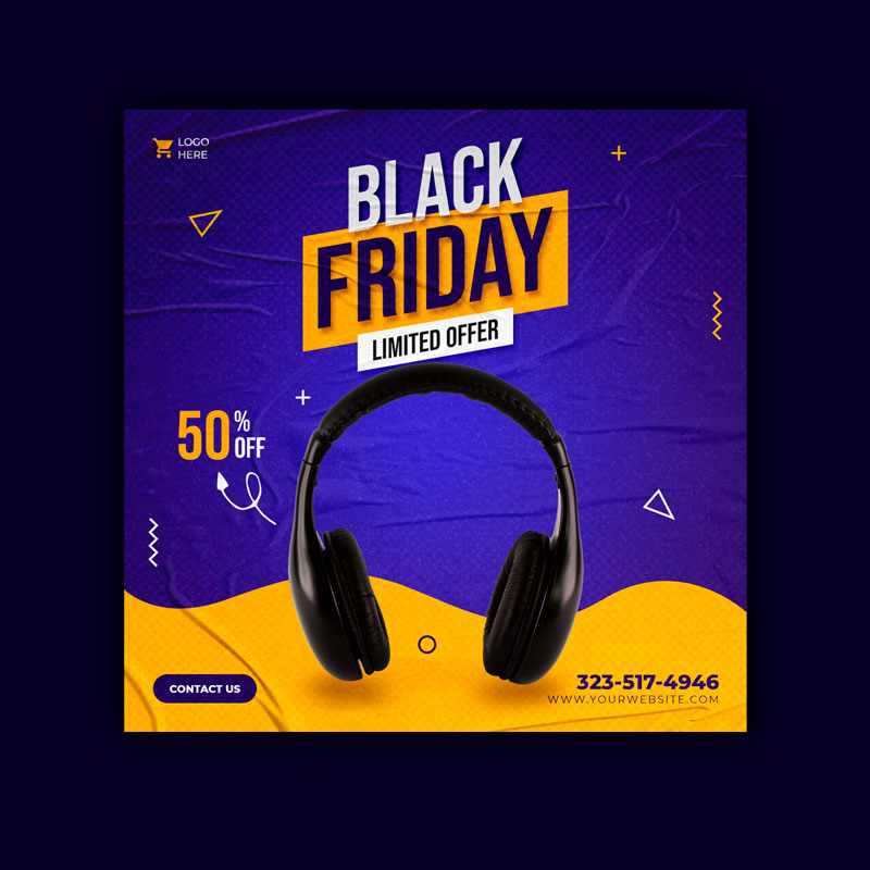 Plantilla Post Oferta Black Friday