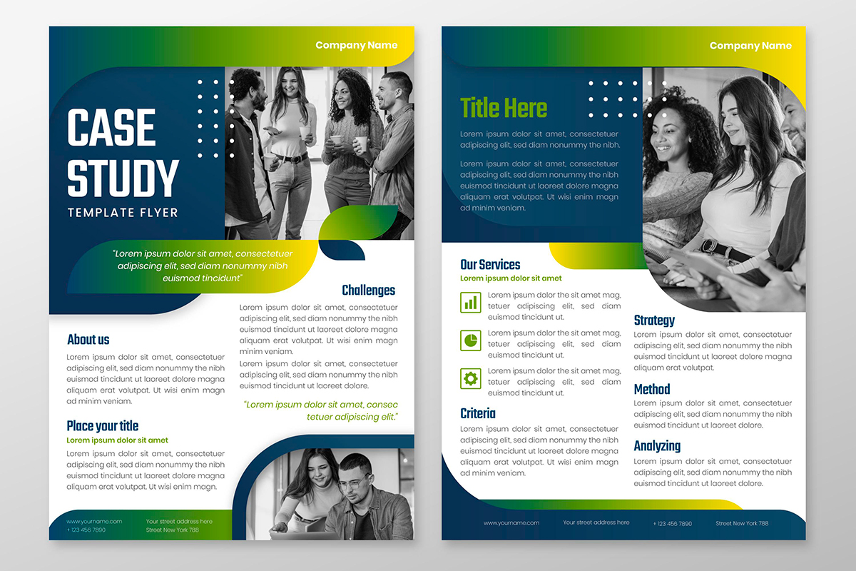 Brochure Corporativo Caso de Estudio