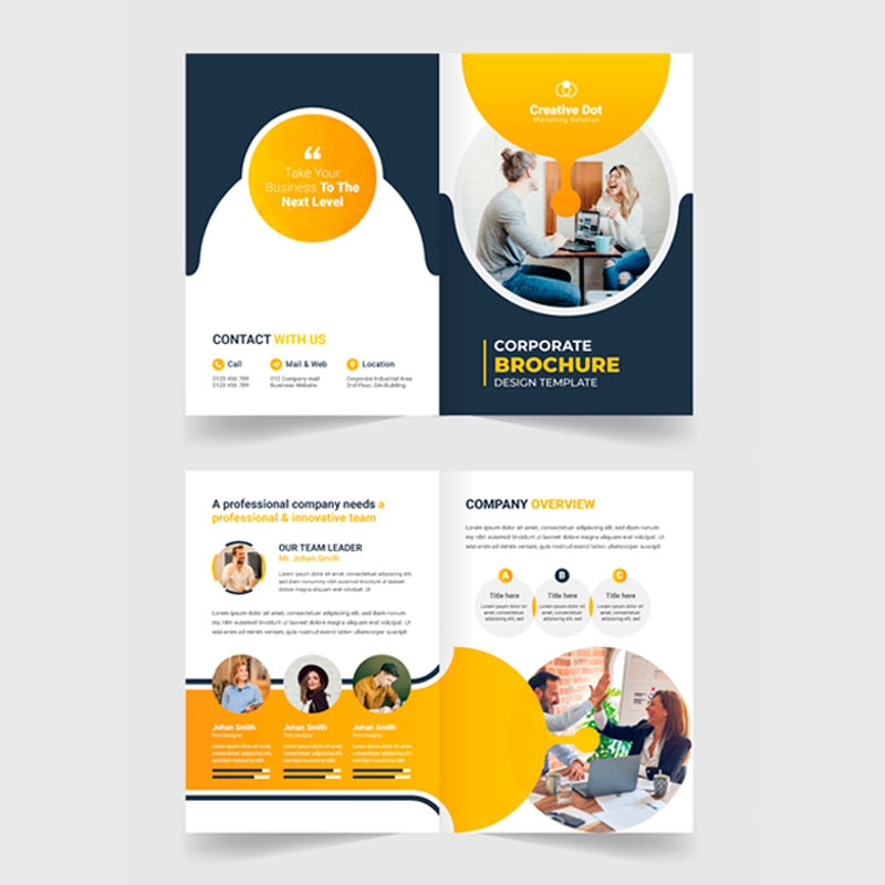 Brochure Empresarial Díptico