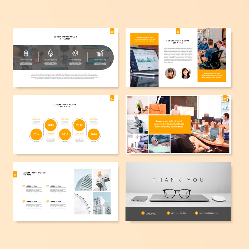 Proyecto en Presentación de diapositivas para negocios