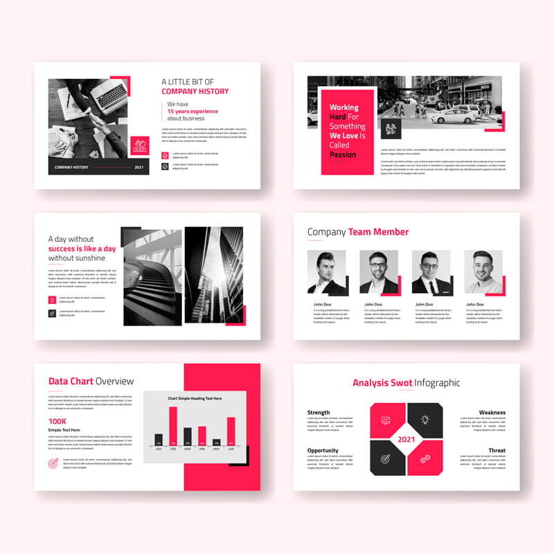 Presentación de servicios corporativos